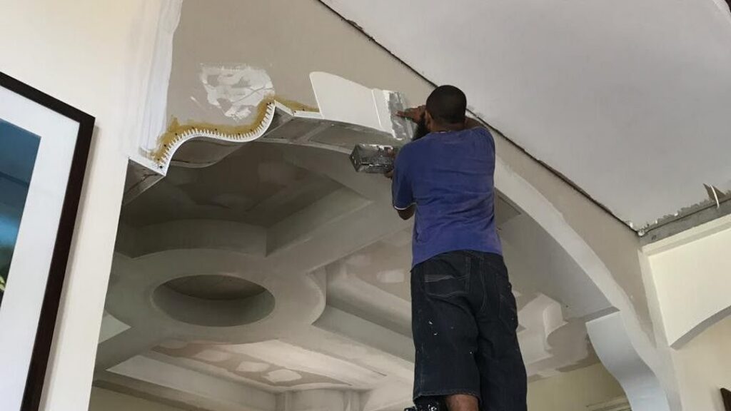 gypsum ceiling work